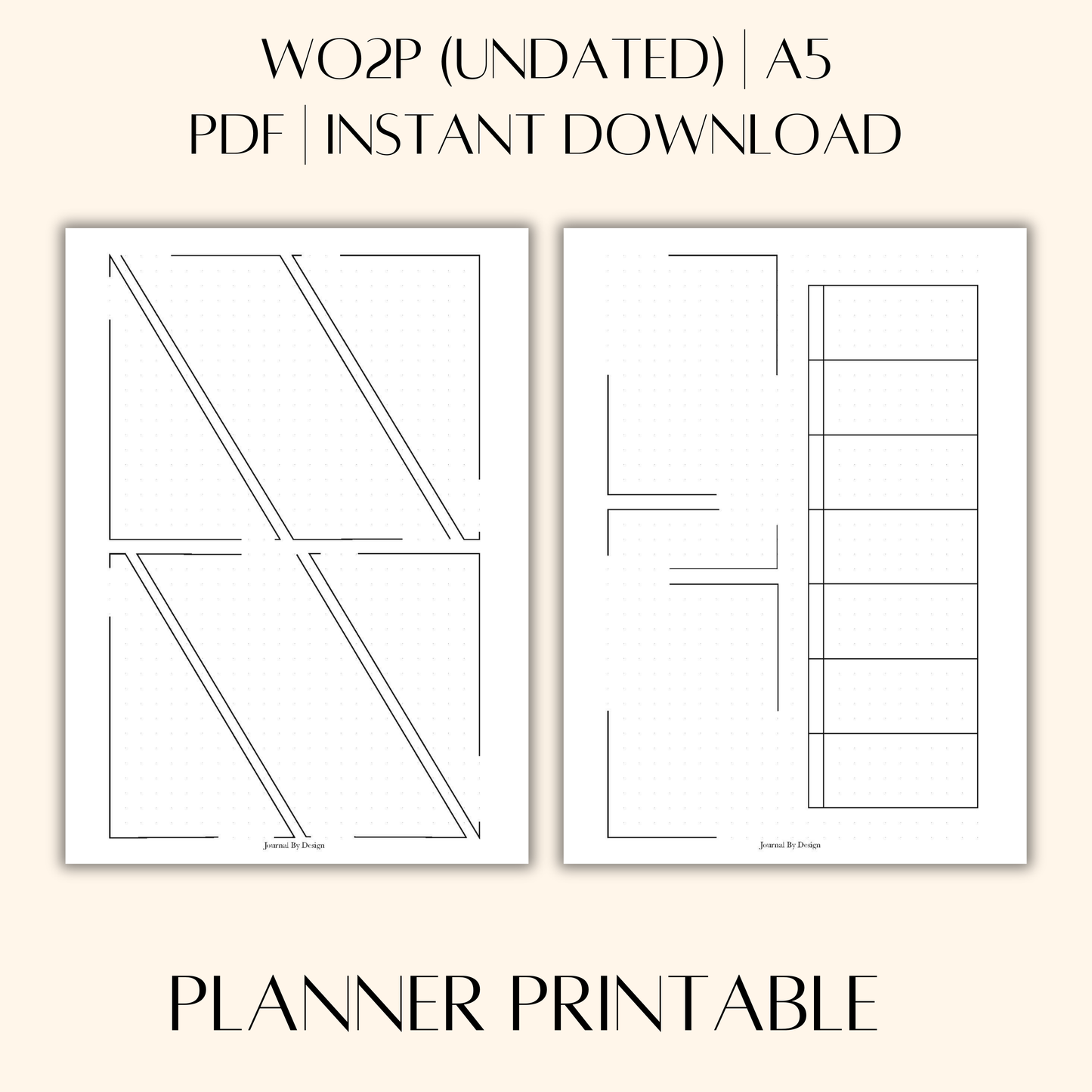 A5 WO2P PLANNER PRINTABLE (UNDATED) 001