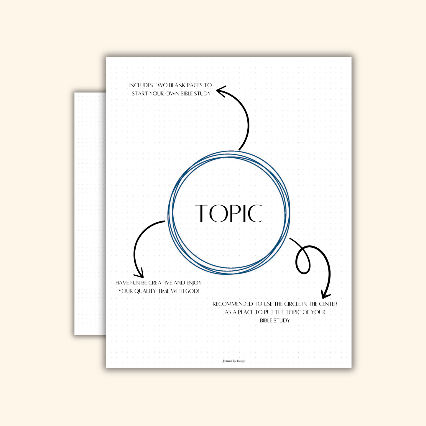 A5 BIBLE JOURNALING PRINTABLE - ADAM