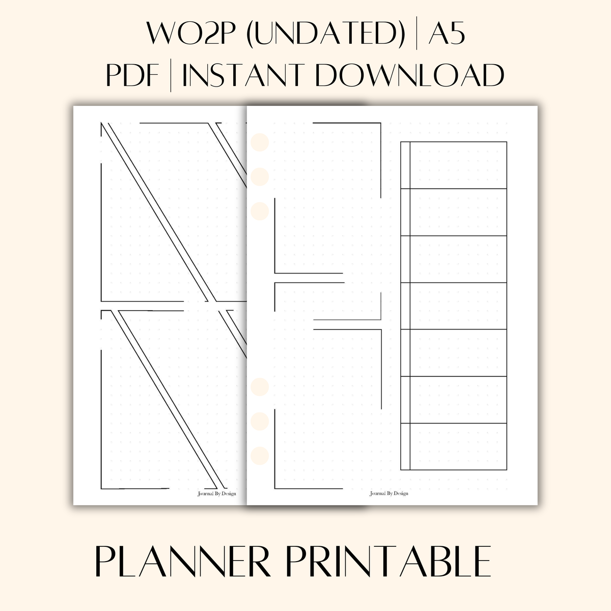 A5 WO2P PLANNER PRINTABLE (UNDATED) 001