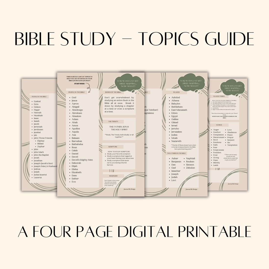 A5 BIBLE JOURNALING 