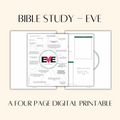 A5 BIBLE JOURNALING PRINTABLE - EVE