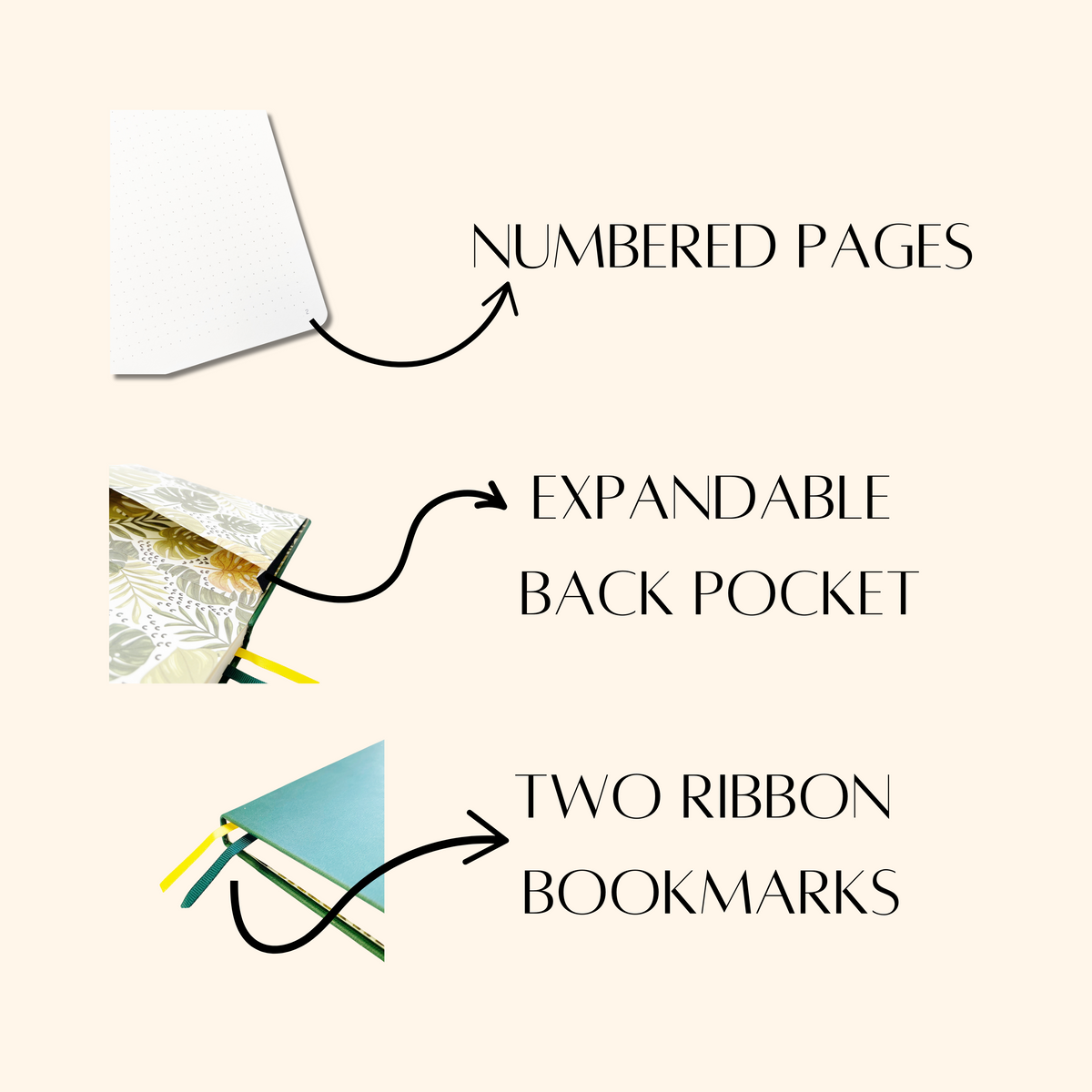 Hardcover Dot Grid Notebook Journal | A5
