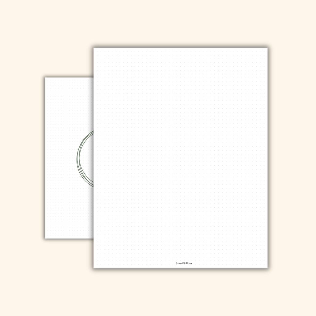 BIBLE JOURNALING PRINTABLE (Letter) - BLANK