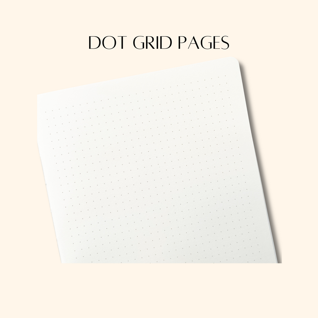 Hardcover Dot Grid Notebook Journal | A5