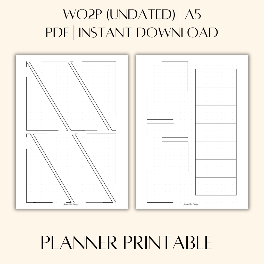 A5 WO2P PLANNER PRINTABLE (UNDATED) 001