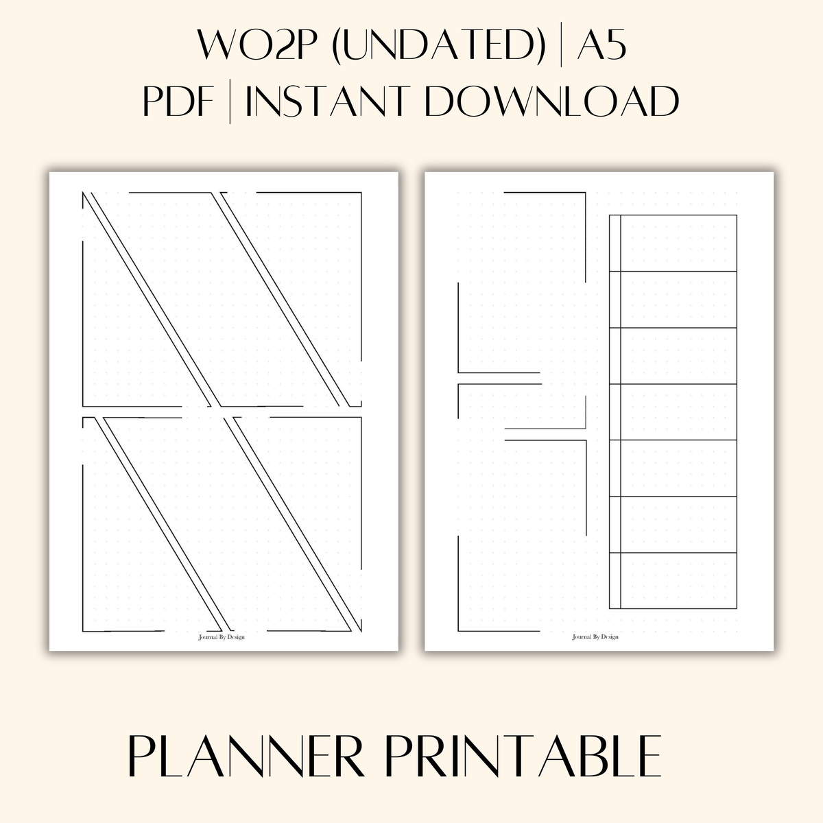 A5 WO2P PLANNER PRINTABLE (UNDATED) 001