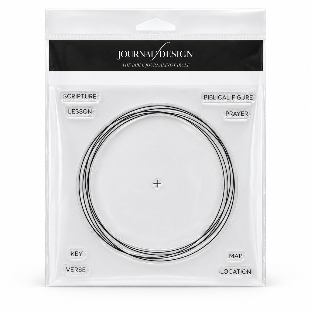 BIBLE JOURNALING "CIRCLE" STAMP SET