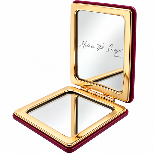 "MADE IN HIS IMAGE" COMPACT MIRROR