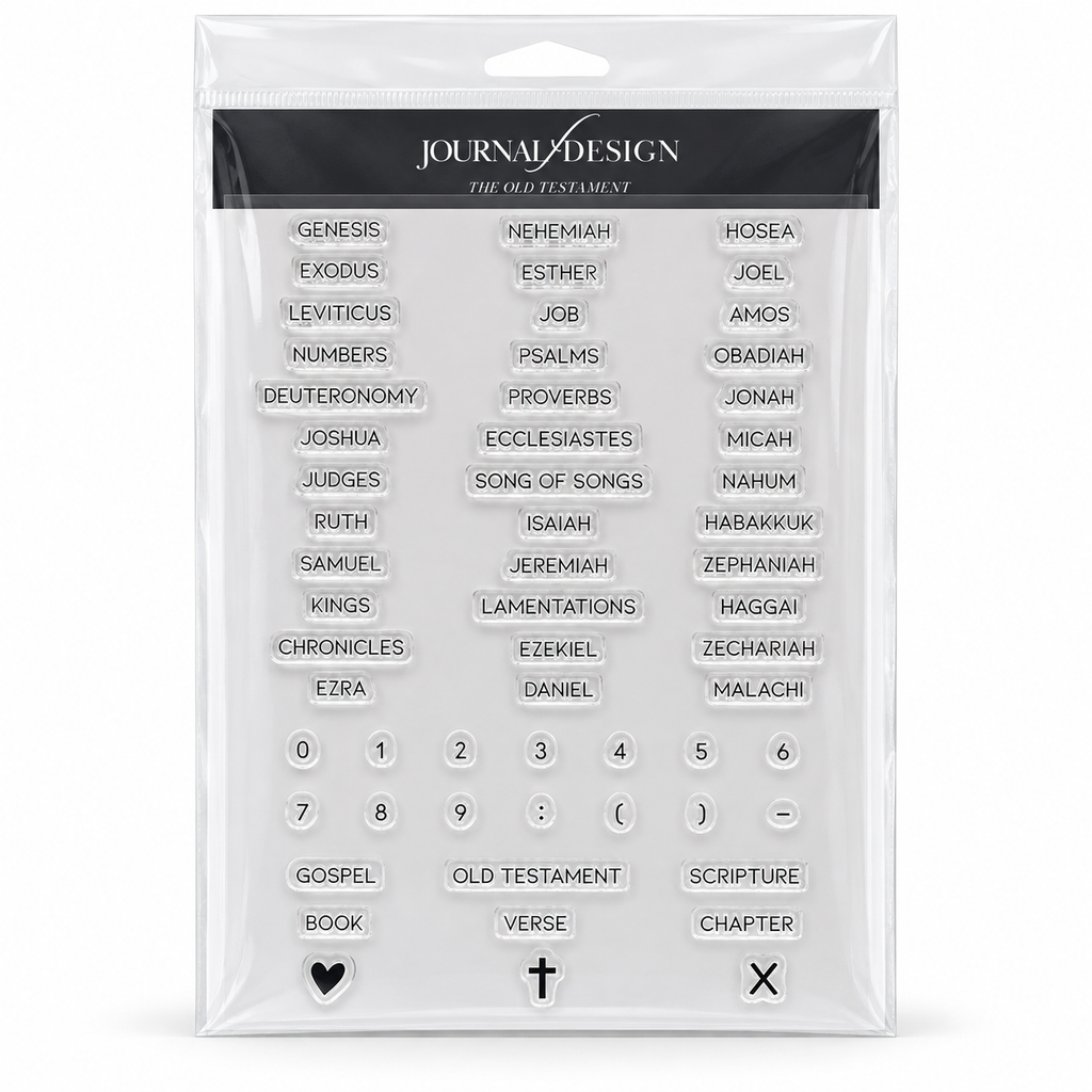 OLD TESTAMENT SCRIPTURE STAMP SET