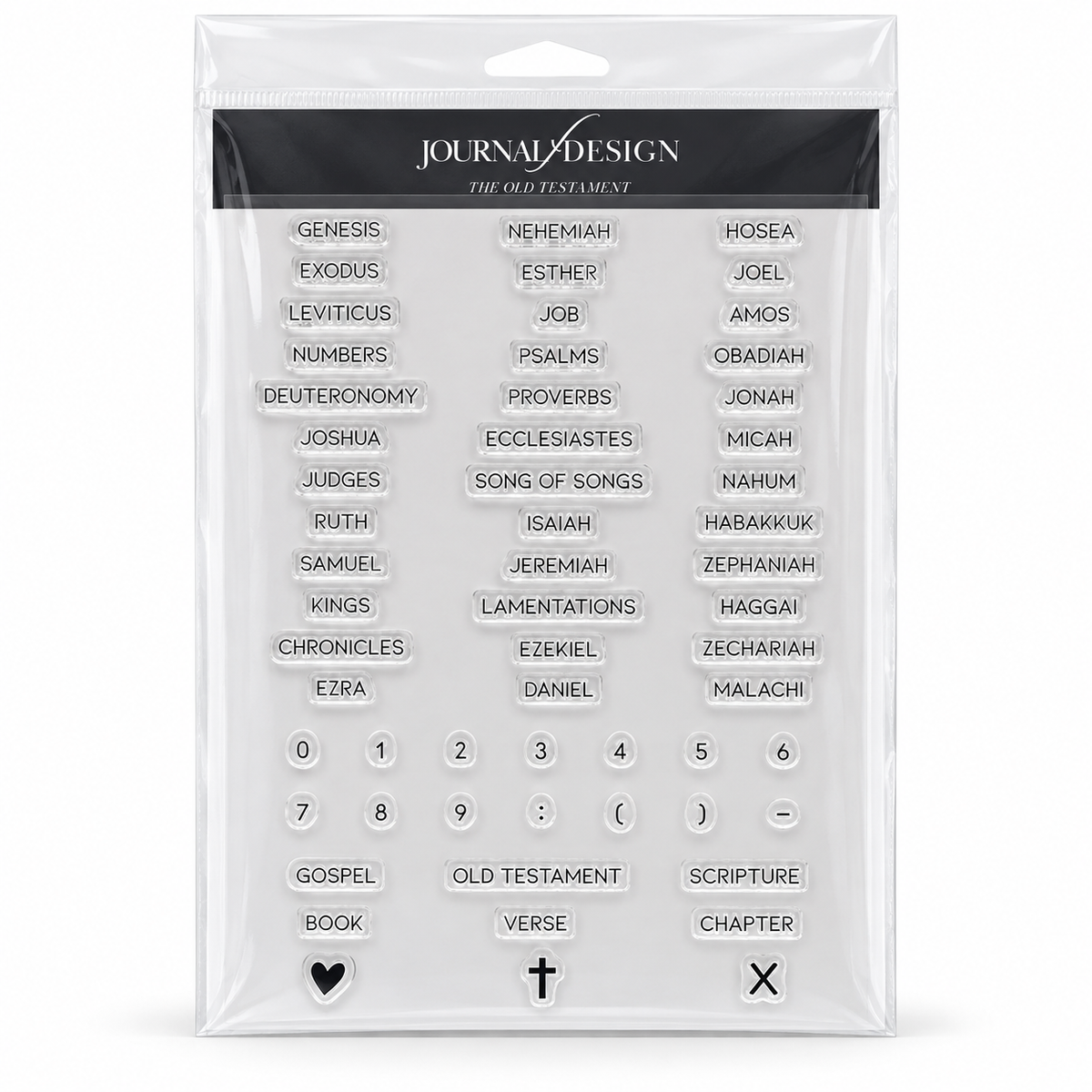OLD TESTAMENT SCRIPTURE STAMP SET
